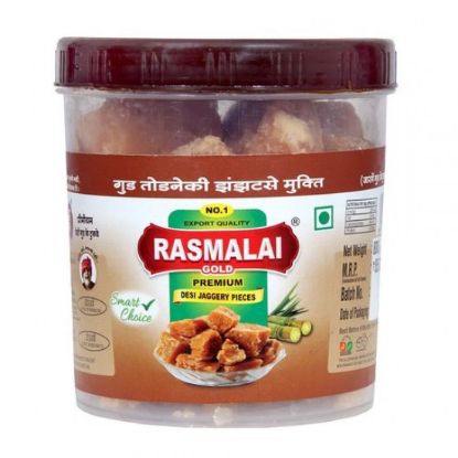 Picture of Rasmalai Desi Jaggery Pcs 800Gm