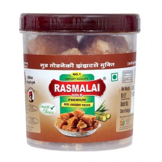 Picture of Rasmalai Desi Jaggery Pcs 800Gm