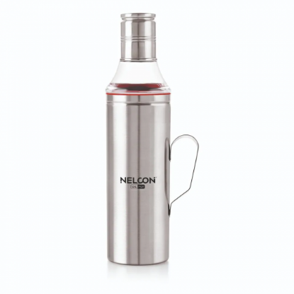 Picture of Nelcon High Durable Stainless Steel Handle Oil Pot 1 L