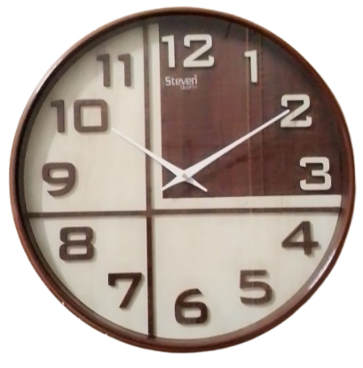 Picture of Steven Quartz  Wooden Clock 1516