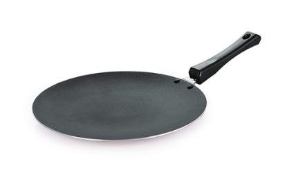 Picture of Nirlon Aluminium Non-Stick Concave Chapati Tawa - With Handle 180mm