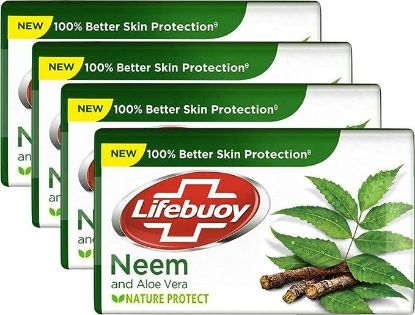 Picture of Lifebuoy Neem & Aloe Vera Bathing Soap 4X100gm