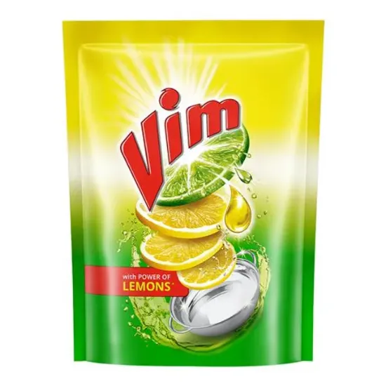 Picture of Vim Dishwash Liquid Gel Lemon Refill 500 ml