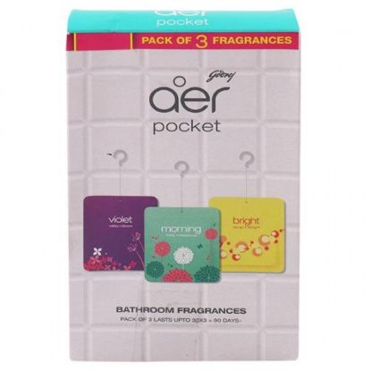 Picture of Godrej Aer Power Pocket Air Freshener 10Gm (Buy 3Get 1 Free)