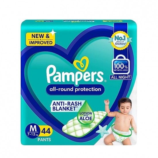 Picture of Pampers All Round Protection Pants (M) 44 count ( 7-12kg )