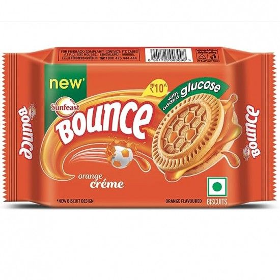 Picture of Sunfeast Bounce Orange Biscuit 64Gm