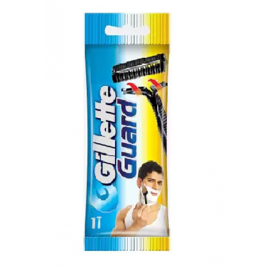 Picture of Gillette Guard Razor with Platinum Coated blades