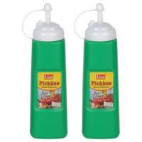 Picture of Liza Assorted Colour Plastic Pichkoo Big Sauce Bottle 540+540 ml (Set of 2)