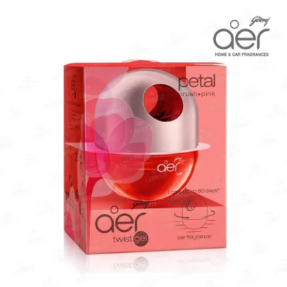 Picture of Godrej Aer Twist Car Air Freshener - Petal Crush Pink 45gm