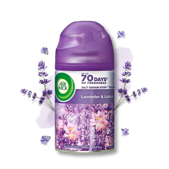 Picture of Air Wick  Lavender & Lotus Automatic Room Freshener 250 ml