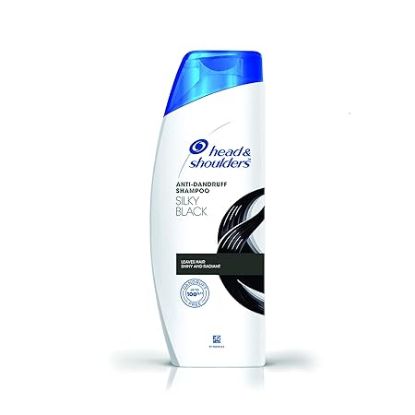 Picture of Head & Shoulders Silky Black Anti Dandruff Shampoo 340ml