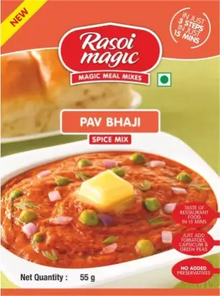 Picture of Rasoi Magic Pav Bhaji Spice Mix 55Gm