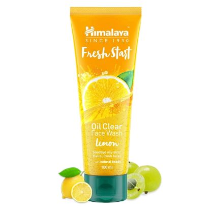 Picture of Himalaya Fresh Start Lemon Oil Clear Face Wash 100ml