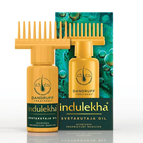 Picture of Indulekha Svetakutaja Anti-Dandruff Hair Oil 100ml