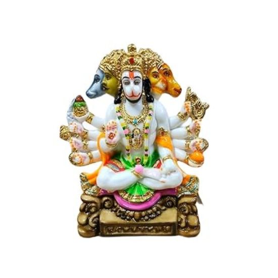 Picture of Panchmukhi Hanuman Fiber Murti 