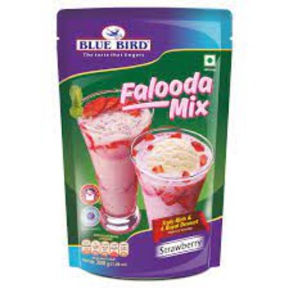 Picture of Blue Bird Falooda Mix - Strawberry, 200 g 