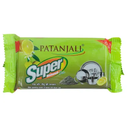 Picture of Patanjali Dishwash Bar 145gm