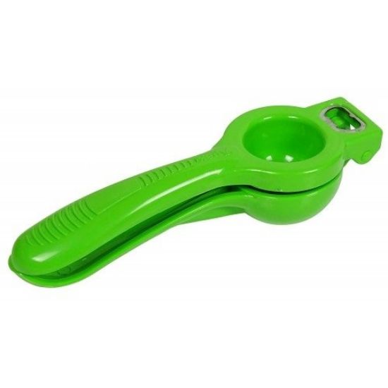 Picture of Apex Plastic Lemon Squeezer with Bottle Opener Green