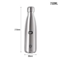 Picture of Cello Swift Silver Insulated Stainless Steel Water Bottle 750 ml