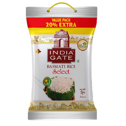 Picture of Indiagate Select Basmati Rice 5Kg