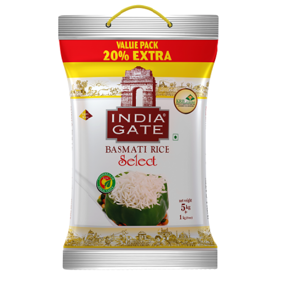 Picture of Indiagate Select Basmati Rice 5Kg