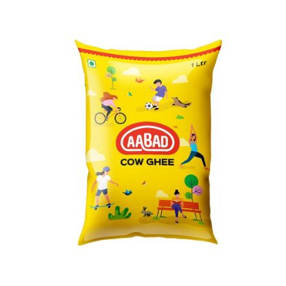 Picture of Aabad Cow Ghee Pouch 1 Ltr