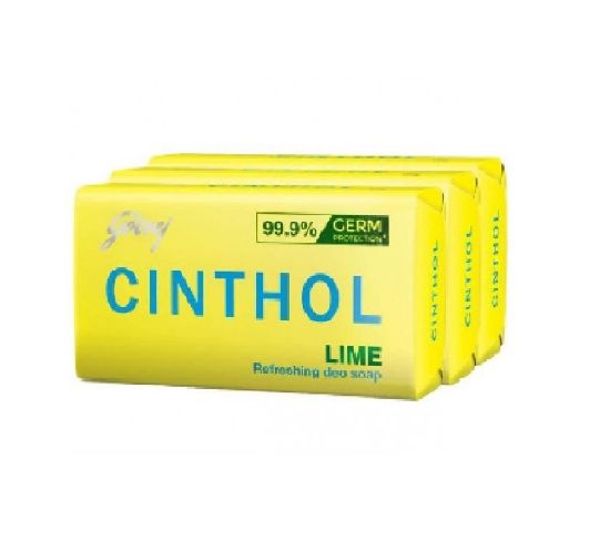 Picture of Cinthol Lime Refreshing Deo Soap 125gm (Pack of 3)