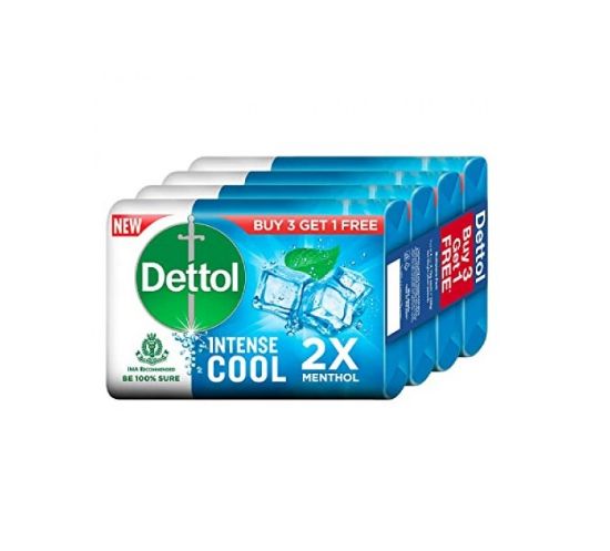 Picture of Dettol Cool Bathing Soap 125gm ( Buy 3 Get 1 Free )