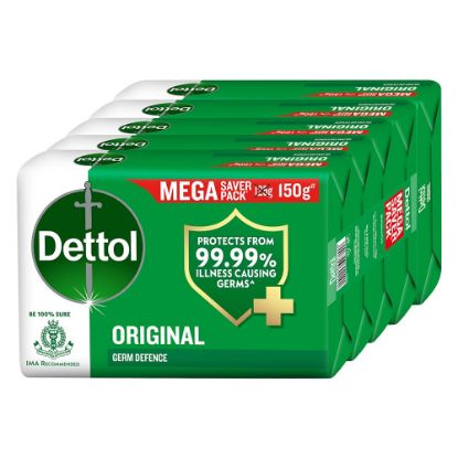 Picture of Dettol Origina Soap 5x150g