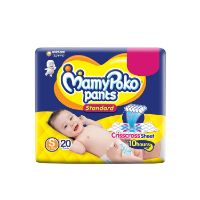 Picture of MamyPoko Pants Standard Baby Diapers Small (S) 20 Count 4-8kg