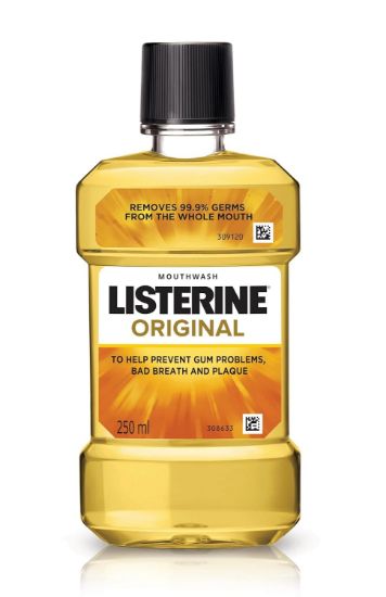 Picture of Listerine Original Mouthwash Liquid 250ml