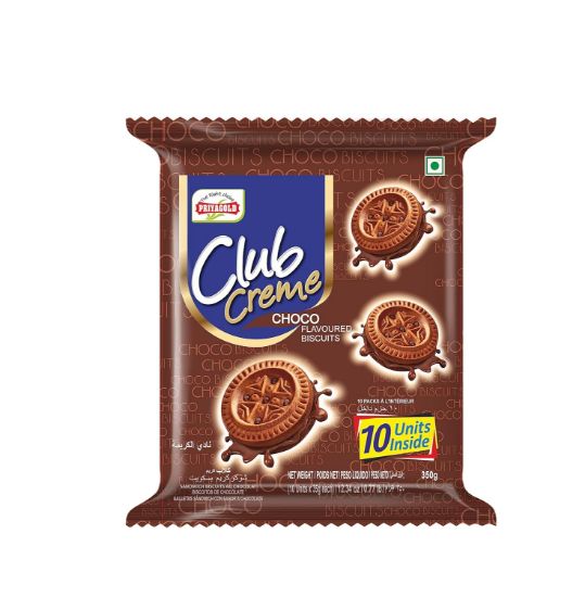 Picture of Priyagold Club Creme Choco Biscuit 350g