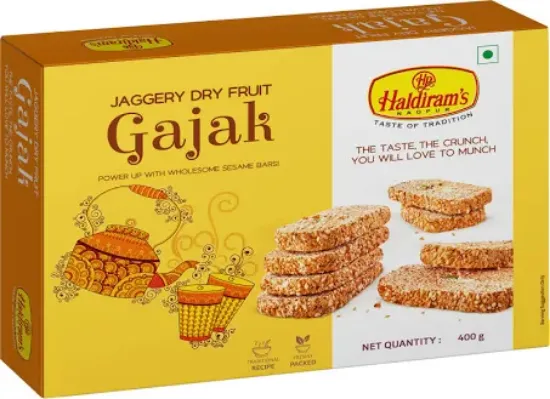 Picture of Haldiram's Jaggery Dry Fruit Gajak 200gm