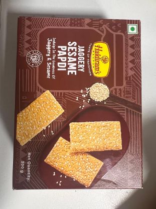 Picture of Haldiram's Jaggery Sesame Papdi 200gm