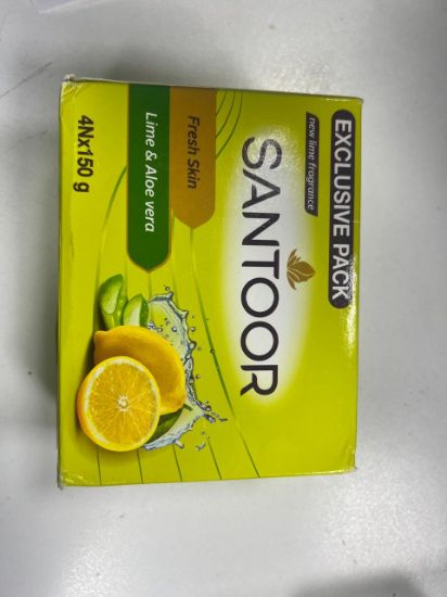 Picture of Santoor Fresh Skin Lime & Aloe Vera 4*150gm