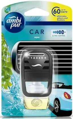 Picture of Ambi Pur Aqua Car Freshener Diffuser and Perfume Bottle 7.5Ml 1N