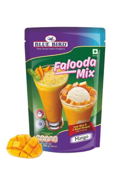 Picture of Blue Bird Falooda Mix Mango 200 Gm