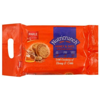 Picture of Parle Nutricrunch Honey & Oats Digestive Cookies Biscuit 600 gm