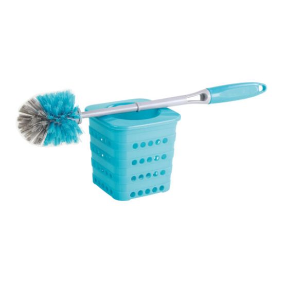 Picture of Joyo Qube Round Toilet Brush With Air Fresh Container 