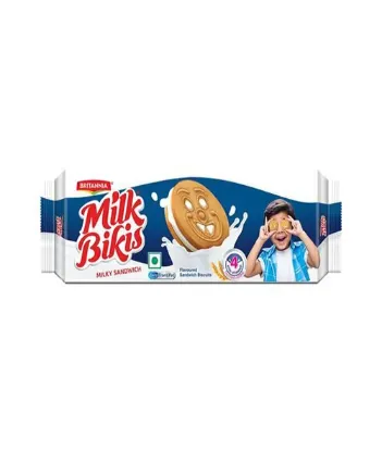 Picture of Britannia Milk Bikis Milk Cream Biscuits 100 Gm