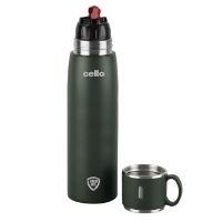 Picture of Cello Duro Tuff Steel Duro Cupstyle Stainless Steel Flask Bottle 750 ml ( Assorted Color )