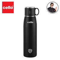 Picture of Cello Duro Tuff Steel  Duro Cup Style Flask, Vacusteel Water Bottle 1000ml Multicolor