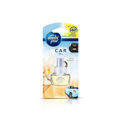 Picture of Ambi Pur Car Air Freshener Refill Aerosol Vanilla Bouquet 7.5ml