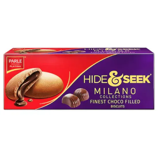 Picture of Parle Platina Hide N Seek Milano Collections Finest Choco Filled Biscuits, 75g