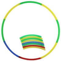 Picture of Leemo Hula Hoop Ring for Kids Multicolor Pack of 1(Random Pattern) (Small)