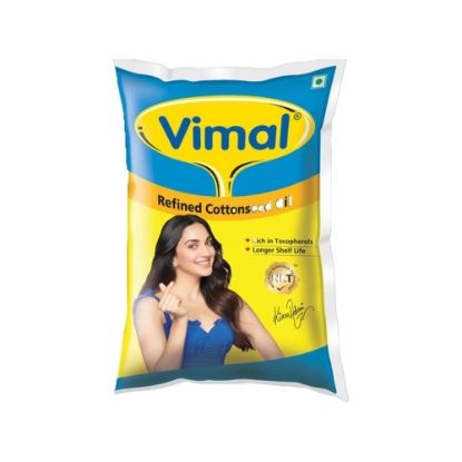 Picture of Vimal Refined Cottonseed Oil 1 L Pouch