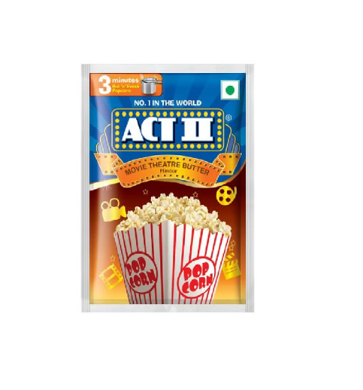 Picture of Act II Movie Theater Butter Popcorn, 70gm