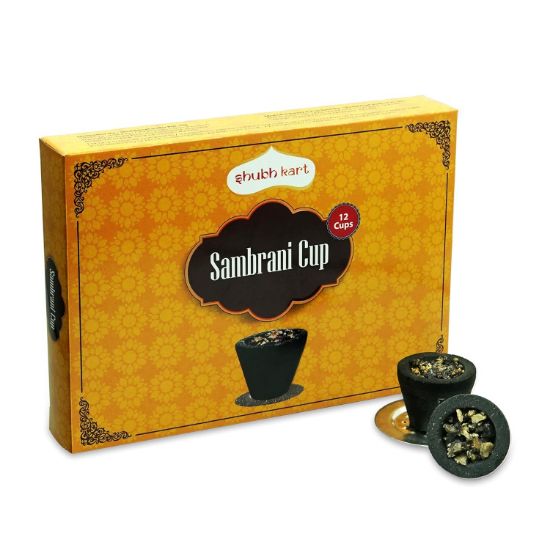 Picture of Shubhkart Sambrani Cup -12 Cups 160gm