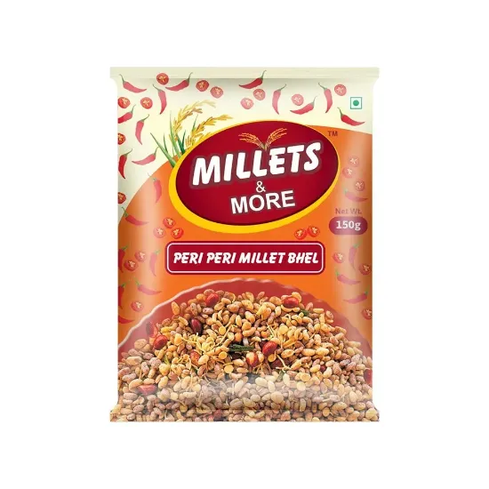 Picture of millets & More Peri Peri Millet Bhel 150gm