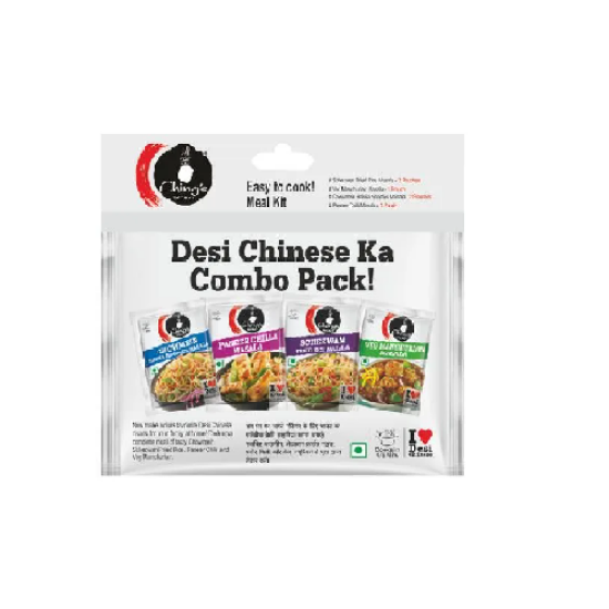 Picture of Ching's Secret Desi Chinese Masala Combo Pack 120gm